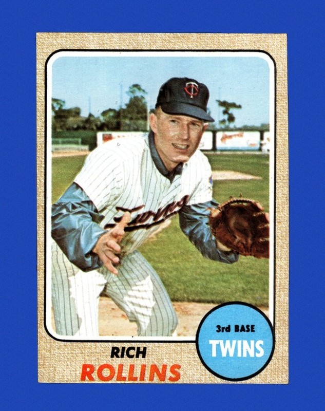 1968 Topps Set-Break #243 Rich Rollins EX-EXMINT *GMCARDS*