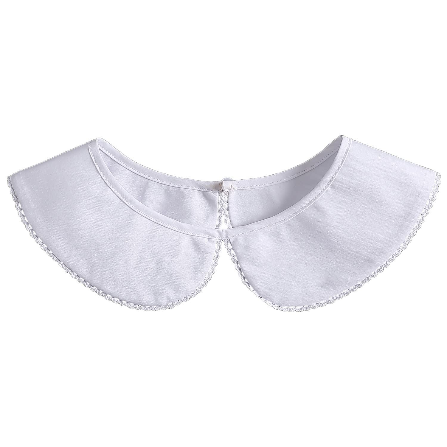 Fake Collar Detachable Dickey Collar Blouse Half Shirts Doll Collar Peter Pan...