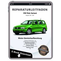 VW Polo 3 Variant Direkteinspritz- VorglüHanlage Werkstatthandbuch PDF Datei