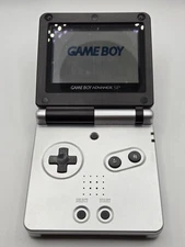 Nintendo Game Boy Advance SP Onyx & Platinum Model (OEM) Nice Shell