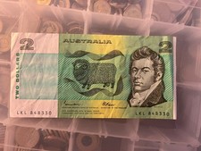Australia Paper $2 Two Dollar Banknote  - Johnston / Fraser