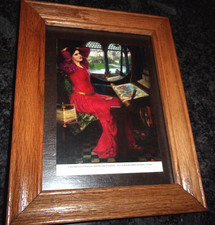 GIRL ARTIST -JOHN WILLIAM WATERHOUSE -OAK FRAMED 9