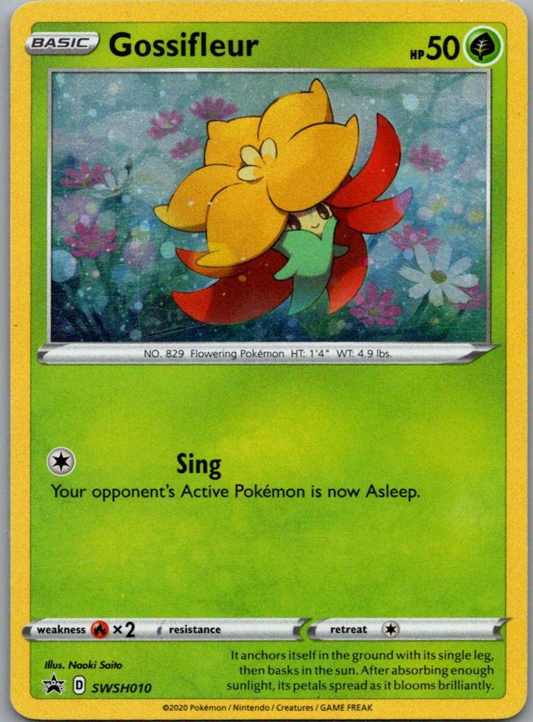 Gossifleur Promo SWSH: Sword & Shield Promo Cards SWSH010 NM
