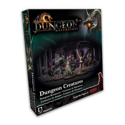 Dungeon Creatures Miniatures Set - D&D DND Minis Mantic Adventures Encounter YHP