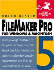 FileMaker Pro 5 for Windows and Macintosh Paperback Nolan Hester