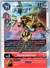 Durandamon Super Rare Starter Deck 13: Ragnaloardmon ST13-05 SR NM