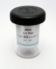 Nikon LU Plan 50x/0.55 ELWD BD Microscope Objective MUE60501