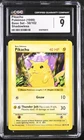 CGC 9 MINT Pikachu 58/102 Base Set Shadowless Yellow Cheeks Pokemon Card