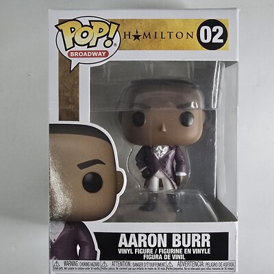Funko Pop! Broadway Hamilton - Aaron Burr Vinyl Action Figure 02.        208