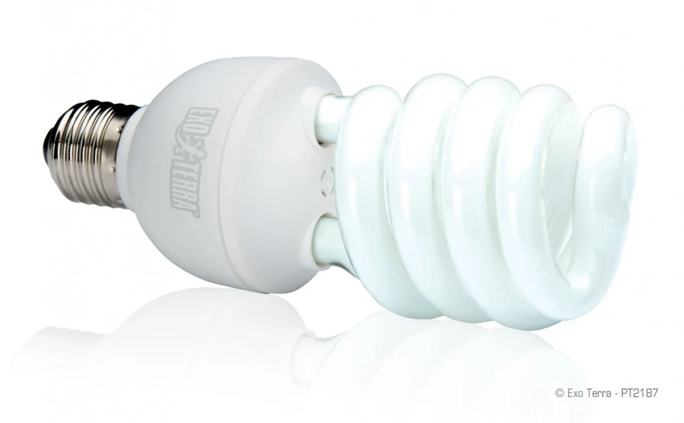 Exo Terra Lampe Reptile UVB100 13W - Reptiles Tropicaux Et Subtropicaux - Photo 2/2