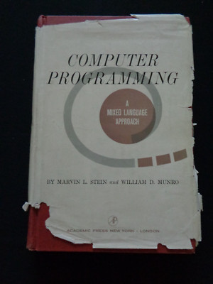 COMPUTER PROGRAMING Mixed Language Approach by Marvin Stein Munro Vintage Tech