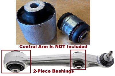 MPP645R 2pc Bushing Set Fits TESLA S 2012 - 2016 Rearward Front Lower ControlArm