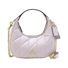 Coach Carmen Mini Crossbody Bag With Quilting - Blush