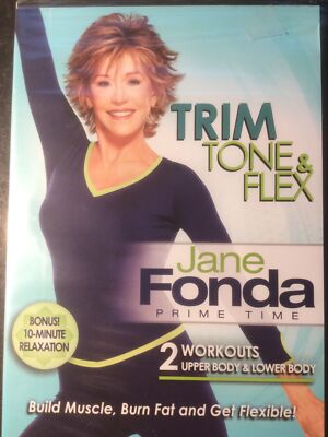 JANE FONDA: PRIME TIRIM TONE & FLEX DVD Brand New Sealed