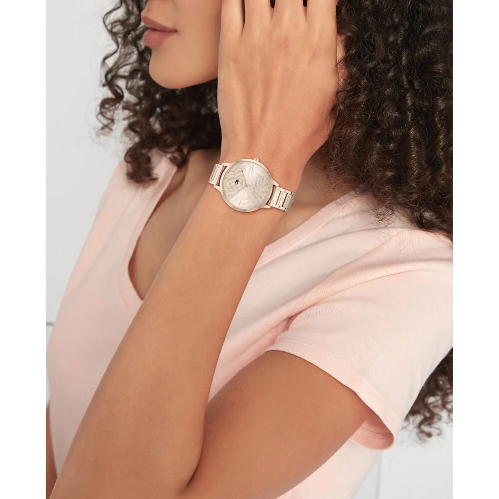 Tommy Hilfiger Rose Gold Womens Analogue Watch Samantha 1782497 | eBay