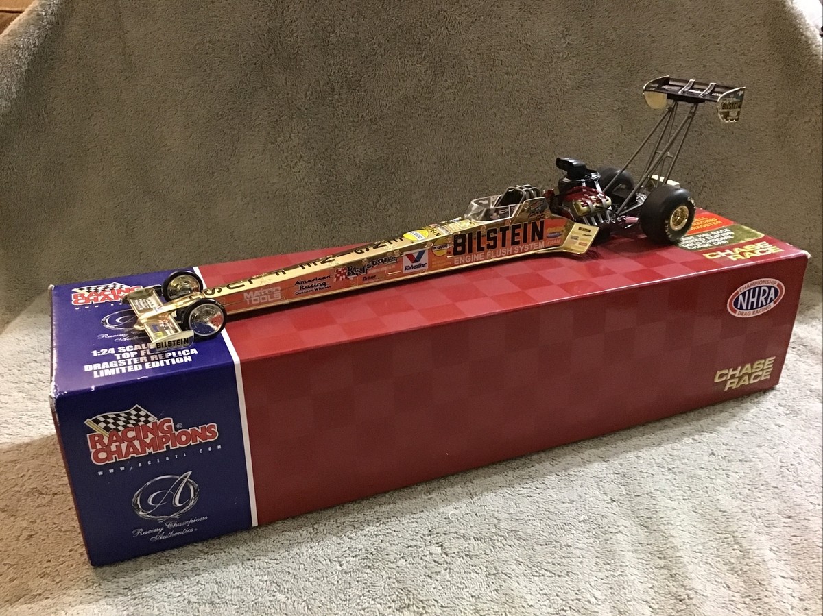 2002 Racing Champions DARRELL RUSSELL Bilstein GOLD NHRA Dragster