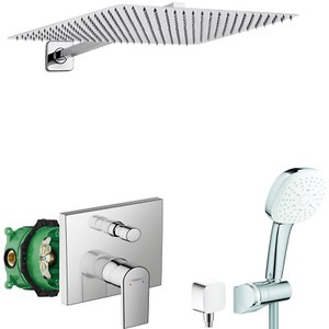 REGENDUSCHE DUSCHSYSTEM UNTERPUTZ Duscharmatur Mit Ibox Handbrause Duschset 354834126347