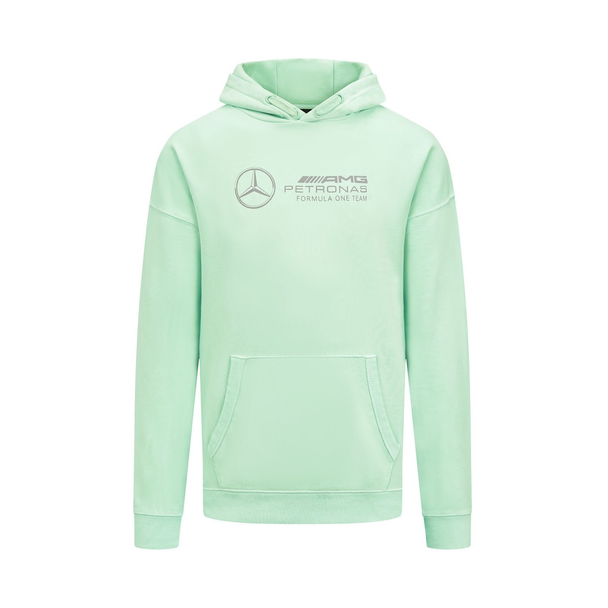 Mercedes AMG F1 Men's Hooded Pullover Retro green mint size XXL