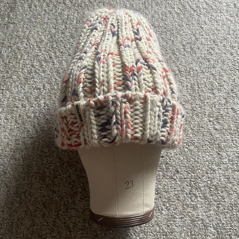 burton bonita beanie stocking cap stretch knit confetti 