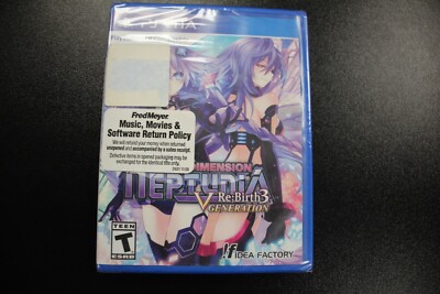 Hyperdimension Neptunia ReBirth3: V Generation Sony PlayStation Vita -Brand New!