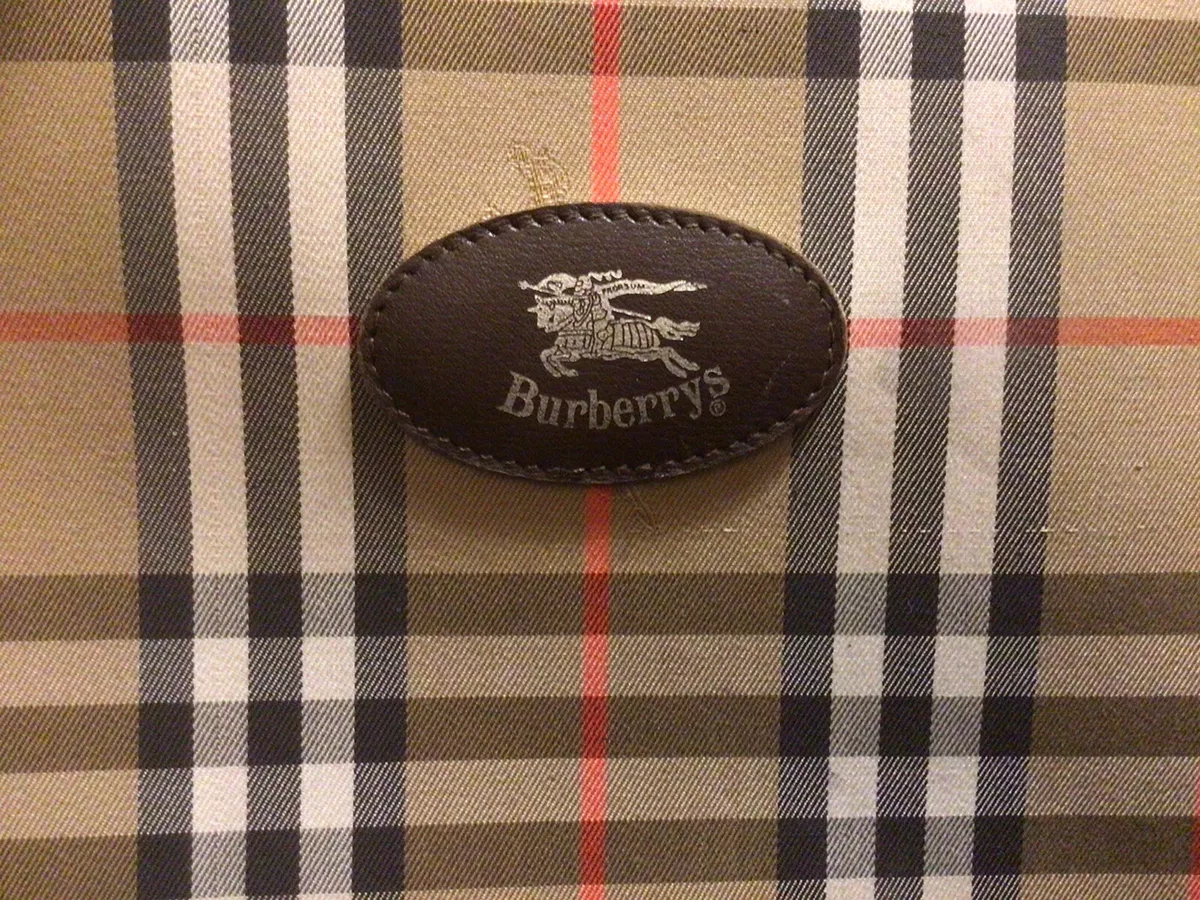 Burberrys' Double Zip Travering Bag