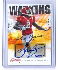 SAMMY WATKINS 2014 SAGE ARTISTRY AUTO ROOKIE RC #80/100 BILLS