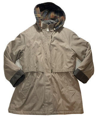 Liz Claiborne Outerwear Jacket Sz Chest 50  Removable Hood