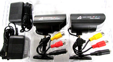 2/pics Wired Day/Nigh Cameras  2/pics 100FT Cables  2/pics Power Supply