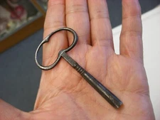 Antique Vtg Early Clock Key
