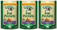 Greenies Pill Pockets Duck & Pea Allergy Formula For Dogs 3 Pack (3 X 2.6oz ) Greenies Pill Pockets Duck & Pea Allergy Formula For Dogs 3 Pack (3 X 2.6oz )