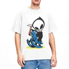 Spitfire Blind Rocking Horse Shirt Merch for Men Women Cotton Vintage Round Coll