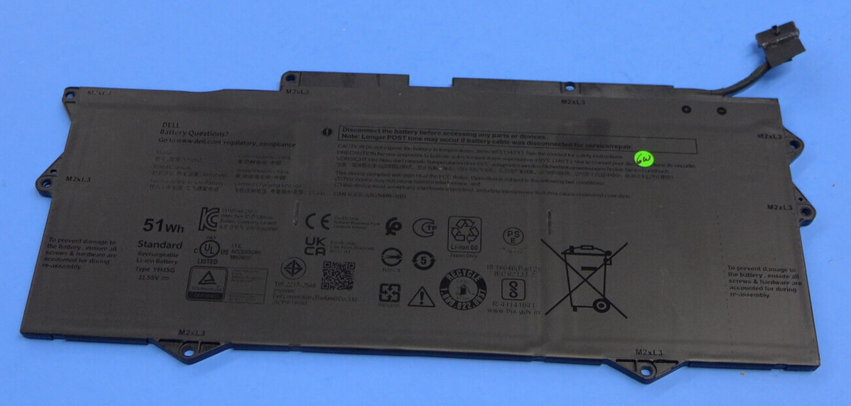 New Genuine Dell XPS 13 9315 Laptop Battery 51Wh (NOT FOR 2-in-1