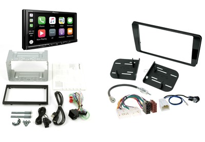 Subaru BRZ 12-16 2-DIN Autoradio Einbauset Adapter Kabel Radioblende