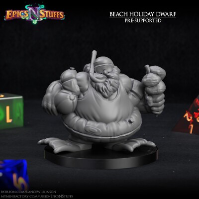 Beach Holiday by Epics N Stuffs | D&D | DnD | Print on Demand