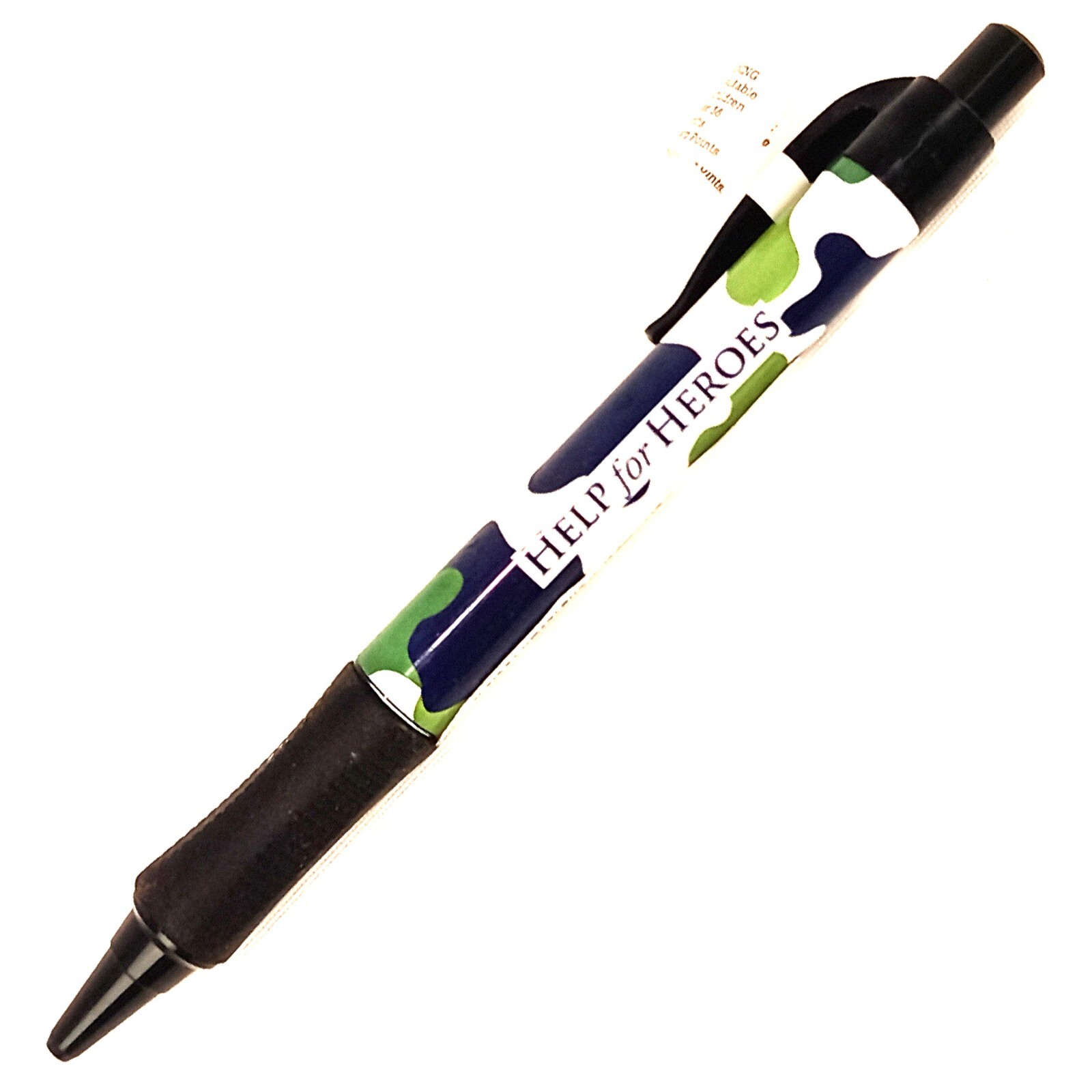 Help For Heroes Stationery - Gift Pen 'Camoflague'