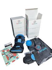 PLANTER FASCIITIS NIGHT SPLINT SET OF 2 ARCH SUPPORTS BALLS ANKLE BRACE BANDS