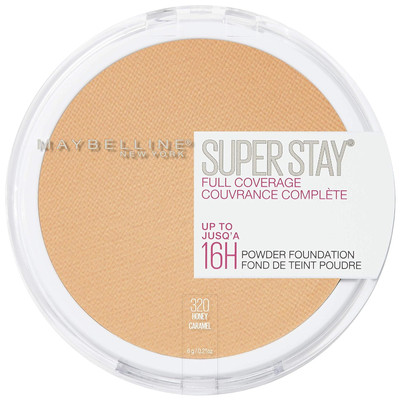 Super Stay Full Coverage Powder Foundation Makeup, up to 16 Hour Wear, Soft, Cr