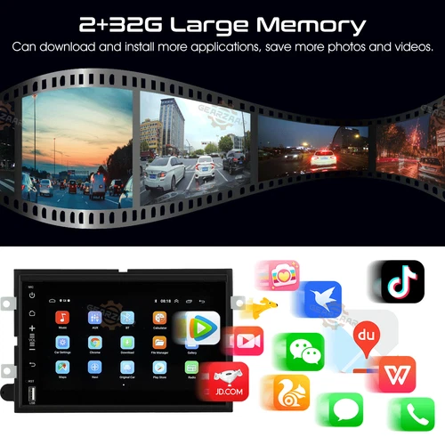 For 2005-2009 Ford Mustang Android 13 Apple Carplay Car Radio Navi GPS Player - Picture 8 of 23