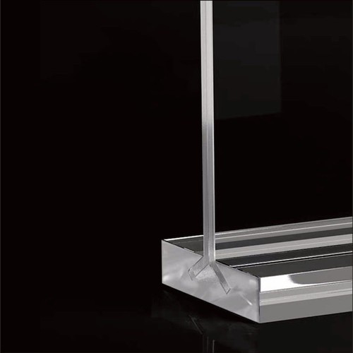 Reversible Sign Holder Waterproof Durable Acrylic Holders Double Shape Stands - Picture 6 of 11