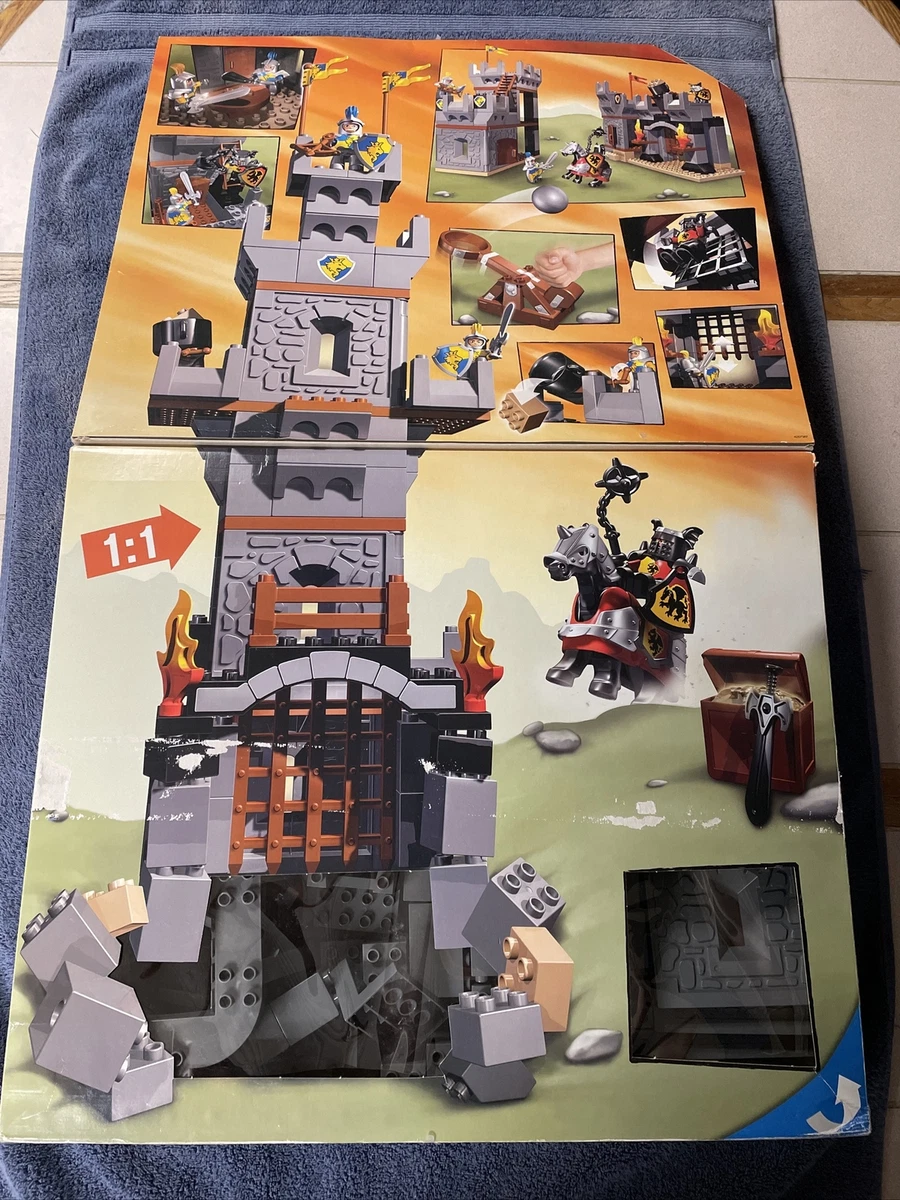 LEGO Duplo 4775 Knight Squire 4777 Knights Castle Both 100