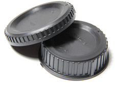 2X NEW NIKON Body Cap and Rear Lens Cap for Nikon F Mount Lenses Fast Shipping