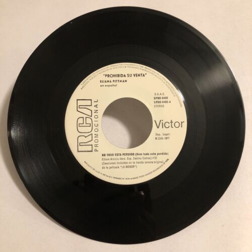 ELIANA PITTMAN -EN ESPAÑOL- 1977 SPANISH 7¨ SINGLE PS, PROMO, BOSSA NOVA - Picture 3 of 4