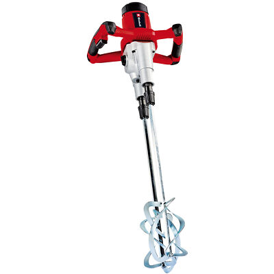 EINHELL Farb-Mörtelrührer TE-MX 1600-2 CE Twin, Rührwerk, rot