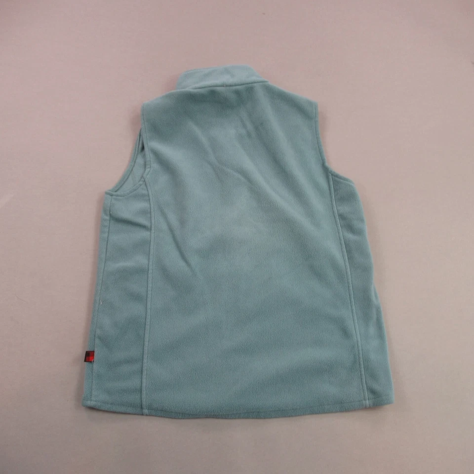 Chaleco Woolrich Mujer Medio Verde Polar Sin Mangas Bolsillos con Cremallera Exterior Foto 4 de 4