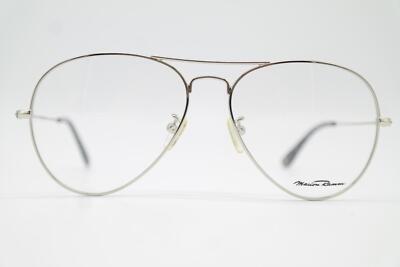 Marion Ramm 92F55 Silver Oval Eyeglasses Frame New
