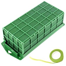 Floral Foam Cage Dry Flower Holders Green Blocks Wedding Arrangement