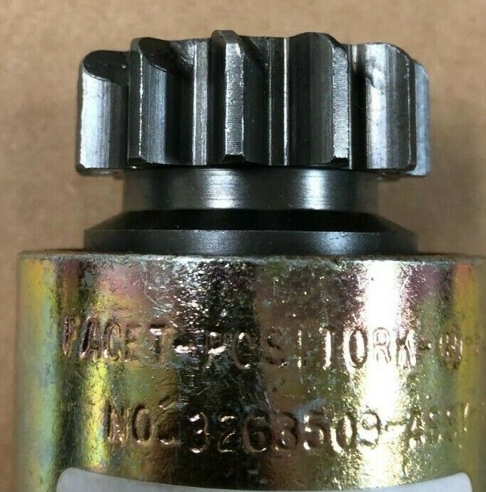 FACET POSITORK 10021J2 12 TOOTH GM DELCO STARTER DRIVE FACET POSITORK 10021J2 12 TOOTH GM DELCO STARTER DRIVE