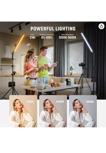 NEEWER Upgraded  2 Packs Handheld Dimmable LED Video Light Stick Lighting Kit