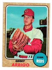 1968 Topps - #302 Gerry Arrigo