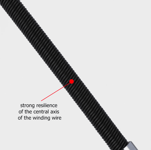 2pcs Flexible Extension Bars Long Socket 6" 8" Ratchet Flex 1/4" & 3/8" Drive - Picture 9 of 10